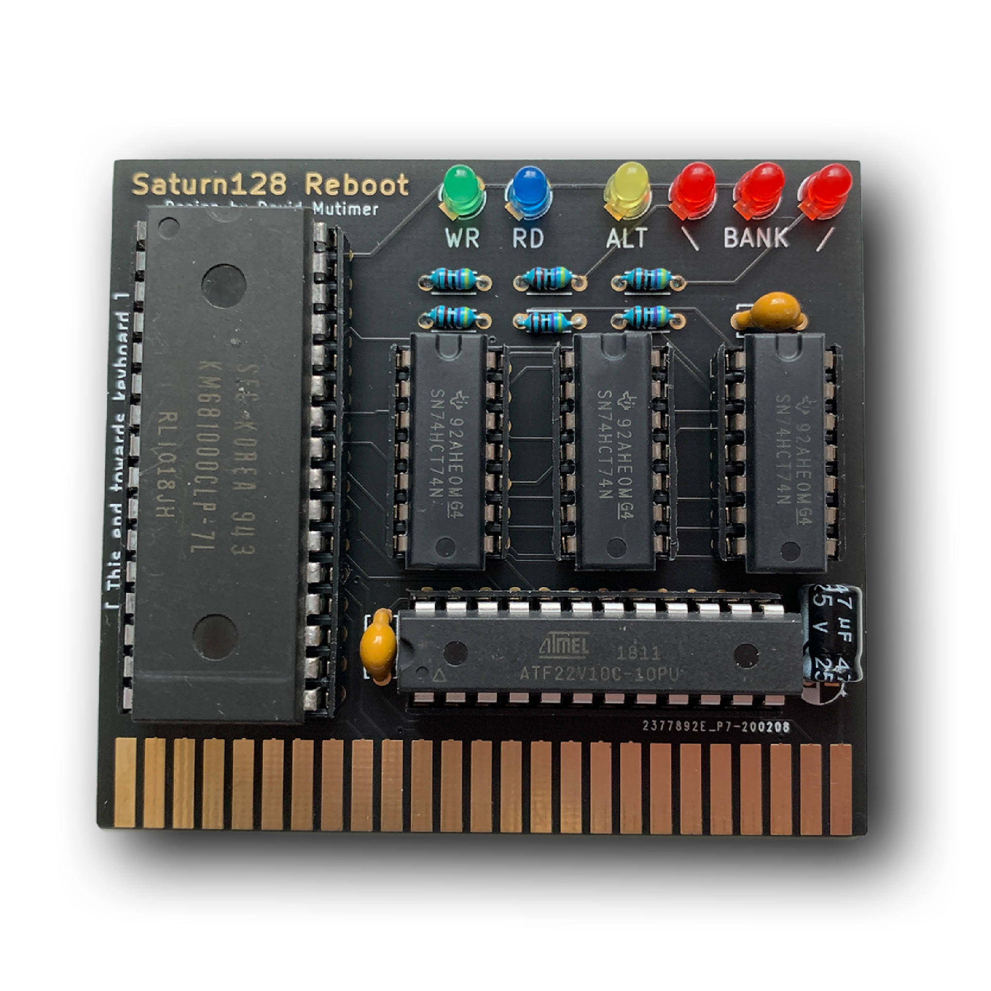 Apple II Saturn 128K RAM Memory Card